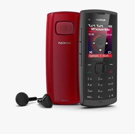 گوشی اصلی نوکیاX1-01دو سیم شکلک دار ا Rm-713/ Nokia X101